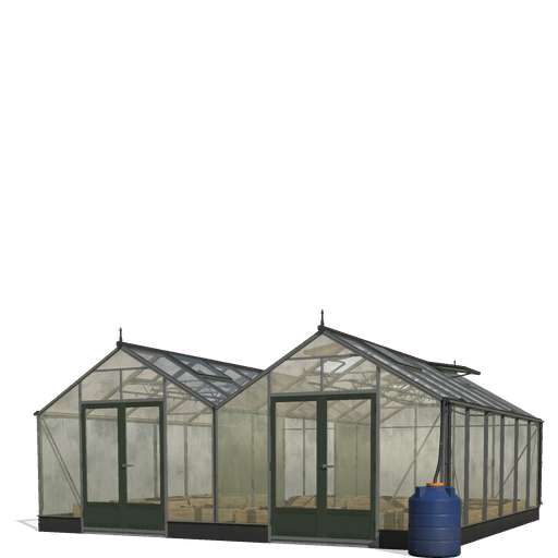 Green House Glass Medium